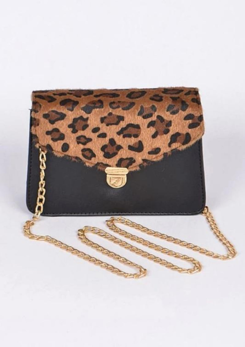 It's All About Me  Leopard Bag - GlamLusH Boutique 