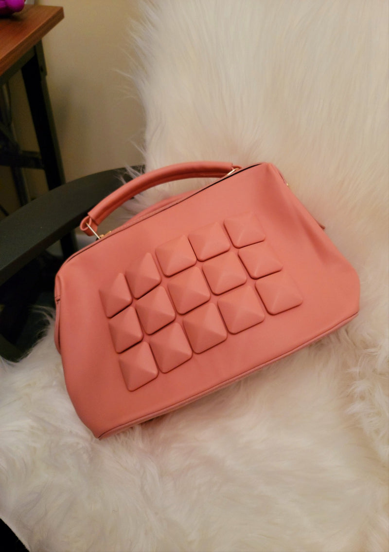 Looking Silicone Studded Convertible Swing Bag - GlamLusH Boutique 