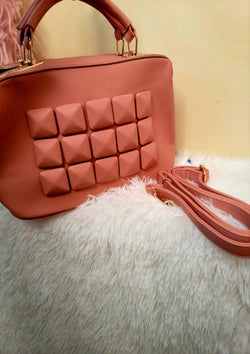 Looking Silicone Studded Convertible Swing Bag - GlamLusH Boutique 