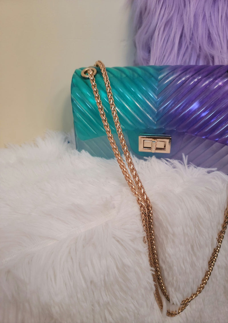 Sassy Multi Color Jelly Shoulder Bag - GlamLusH Boutique 
