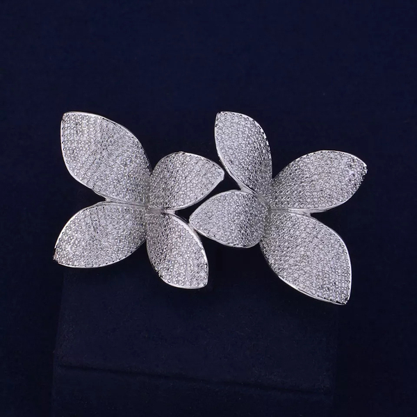 Fashion Flower Leaf Ring - GlamLusH Boutique 