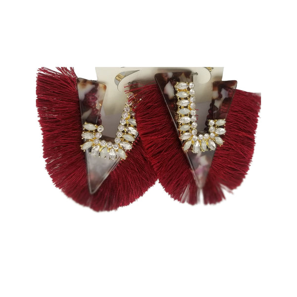 Glam Rhinestone  Earrings - GlamLusH Boutique 