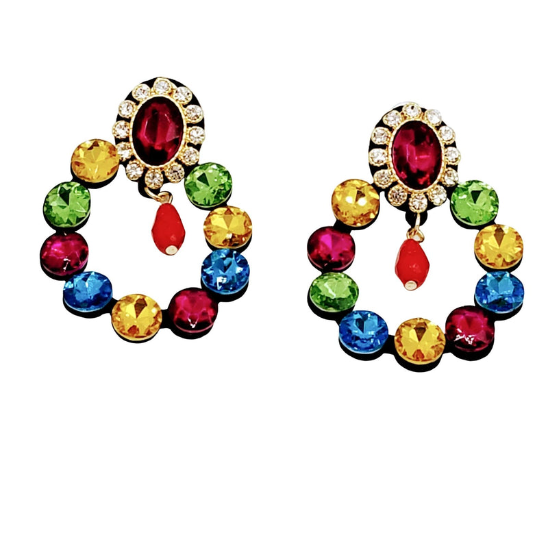 Multi color Earrings - GlamLusH Boutique 