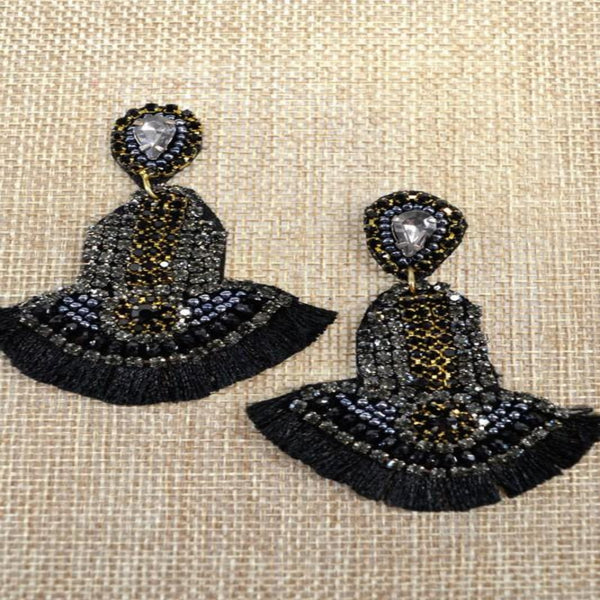 Zuri Tassel Drop Earrings - GlamLusH Boutique 